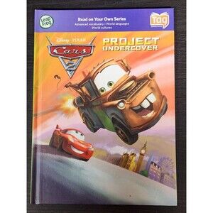 Leapfrog  Disney's Cars Project Undercover --Works on Tag and LeapReader